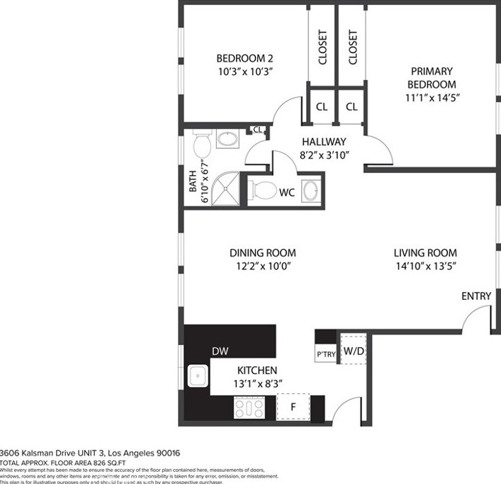 3606 Kalsman Dr, Los Angeles CA  90016-4426 exterior