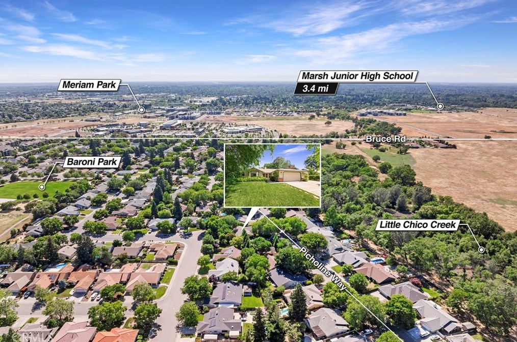 253 Picholine Way, Chico CA  95928-4321 exterior