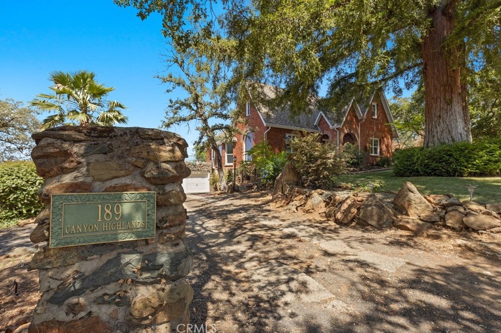189 Cyn Highlands Dr, Oroville CA  95966-3662 exterior