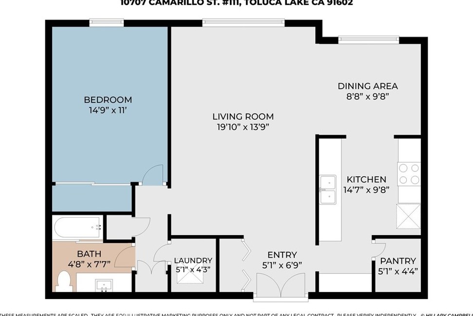 10707 Camarillo St #111, North Hollywood, CA 91602