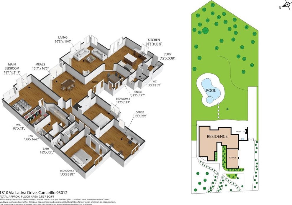 1810 Via Latina Dr, Camarillo CA  93012-8826 exterior