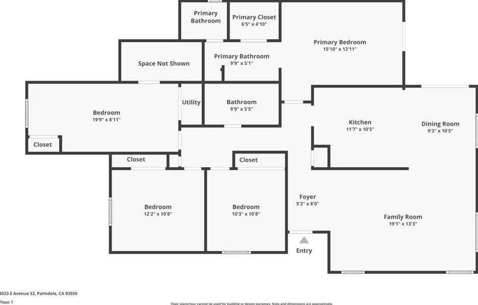 3023 Avenue, Palmdale CA  93550-5643 exterior