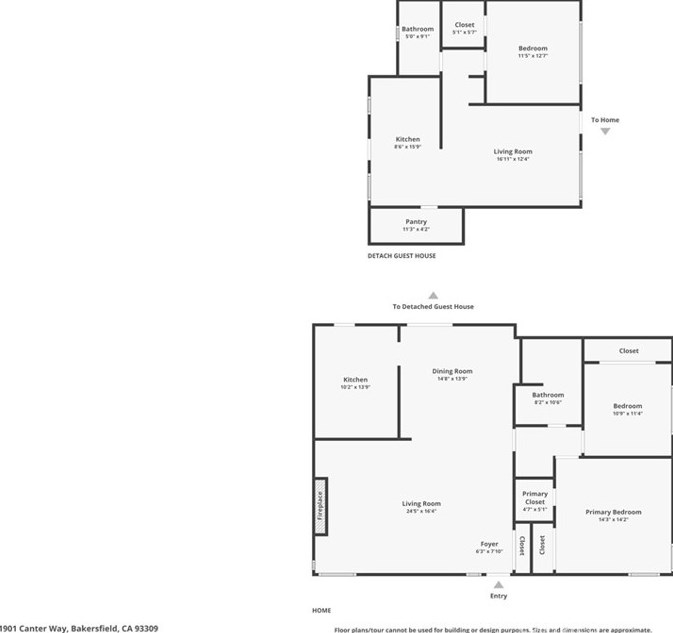 1901 Canter Way, Bakersfield CA  93309-4710 exterior