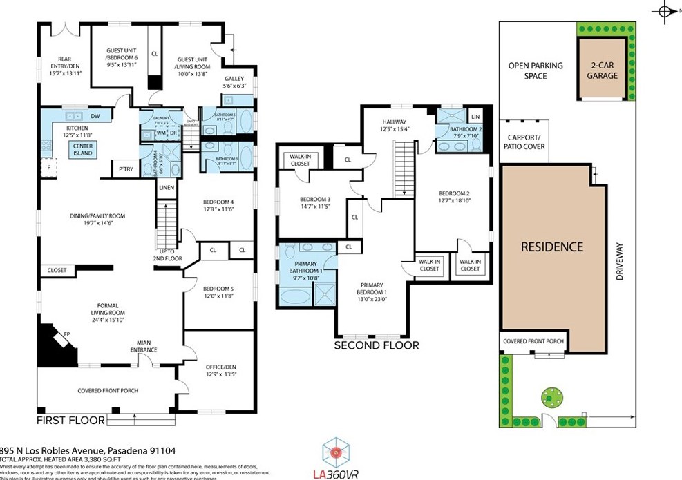 895 Los Robles Ave, Pasadena CA 91104-3544 exterior