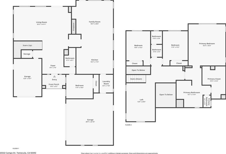 32532 Campo Dr, Temecula CA  92592-6614 exterior
