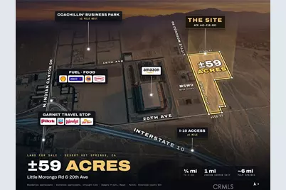 59 Acres Little Morongo/20th, Desert Hot Springs, CA 92882 - Photo 2