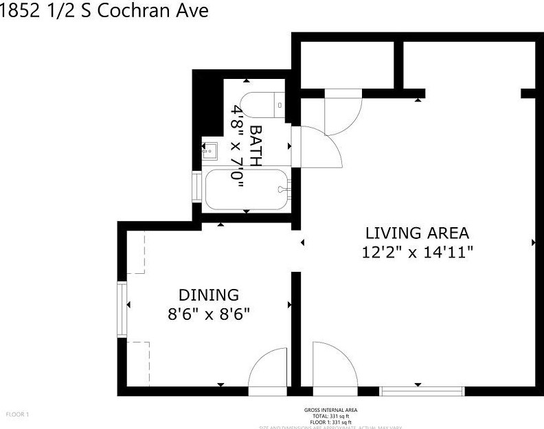 1852 Cochran Ave, Los Angeles CA  90019-5218 exterior