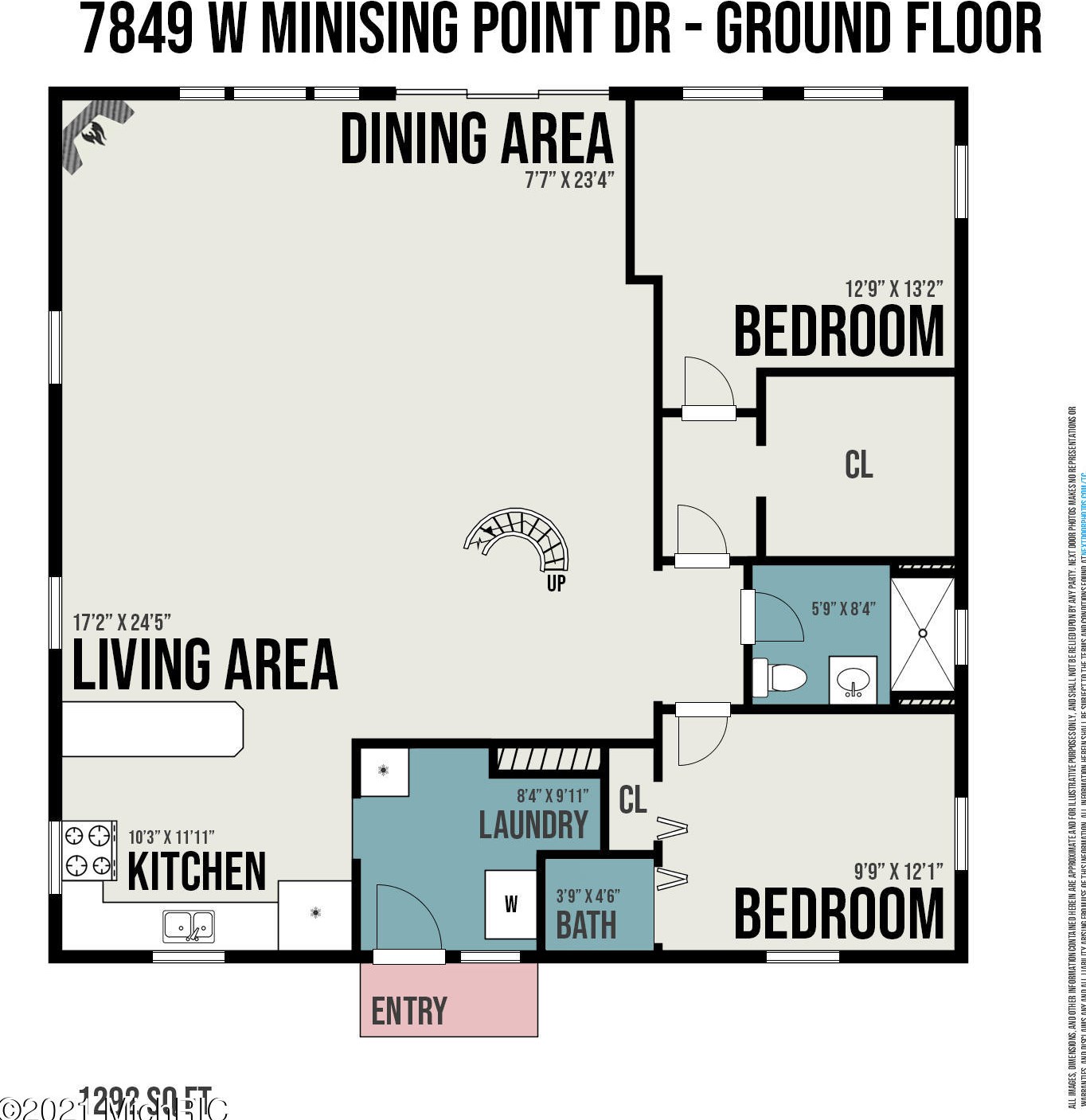 7849 Minising Point Dr, Baldwin MI 49304-8775 exterior