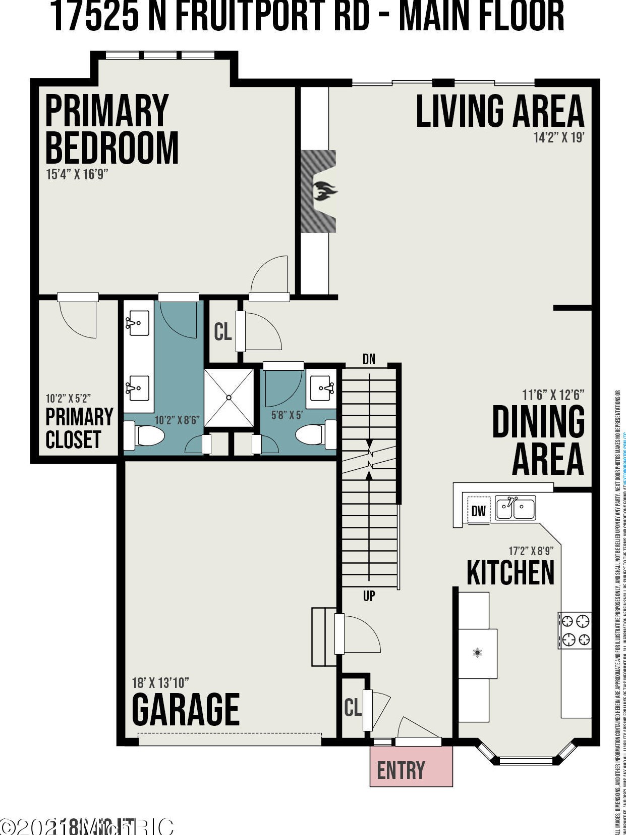 17525 Fruitport Rd, Spring Lake MI 49456-1879 exterior