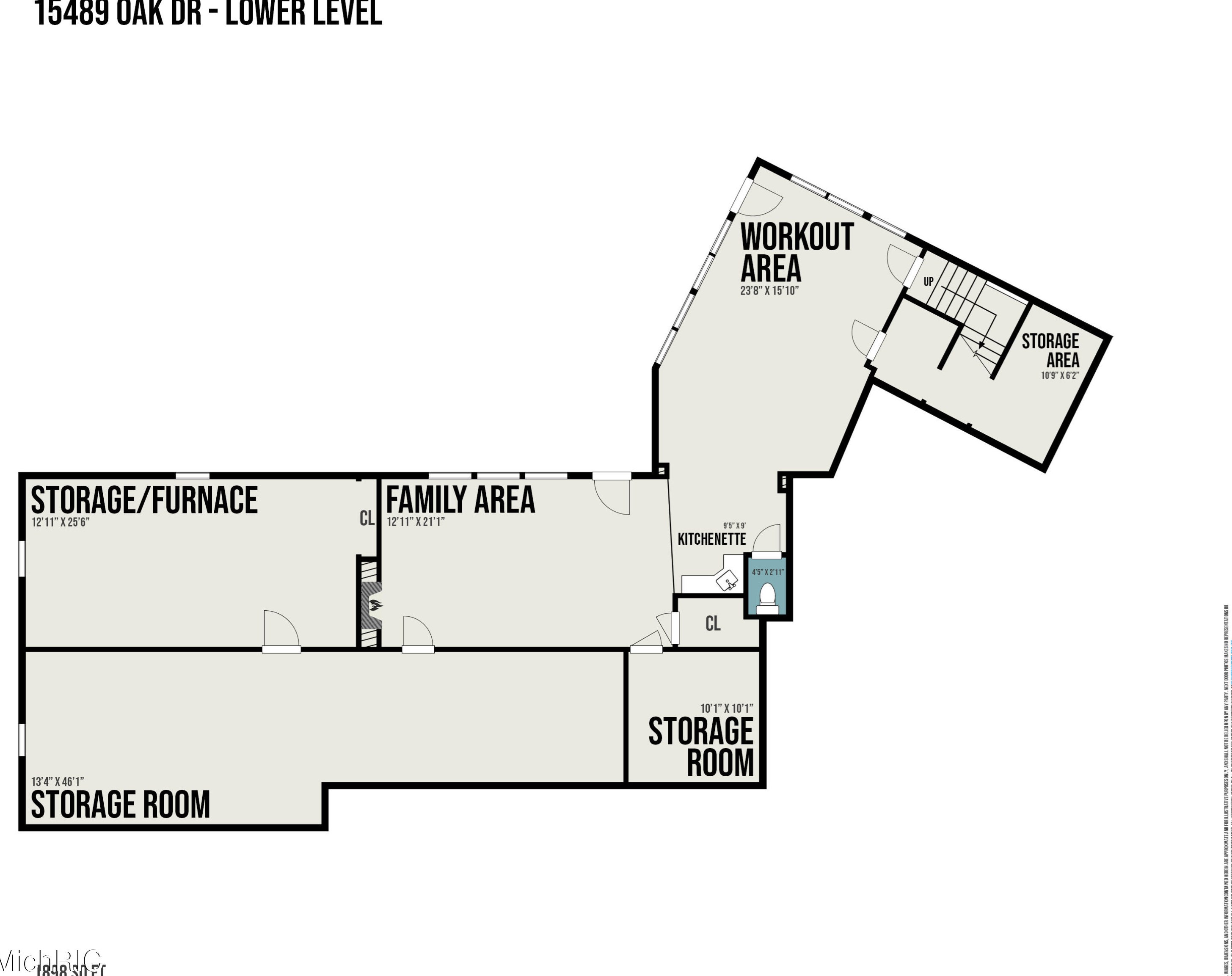 15489 Oak Dr, Spring Lake MI 49456-2147 exterior