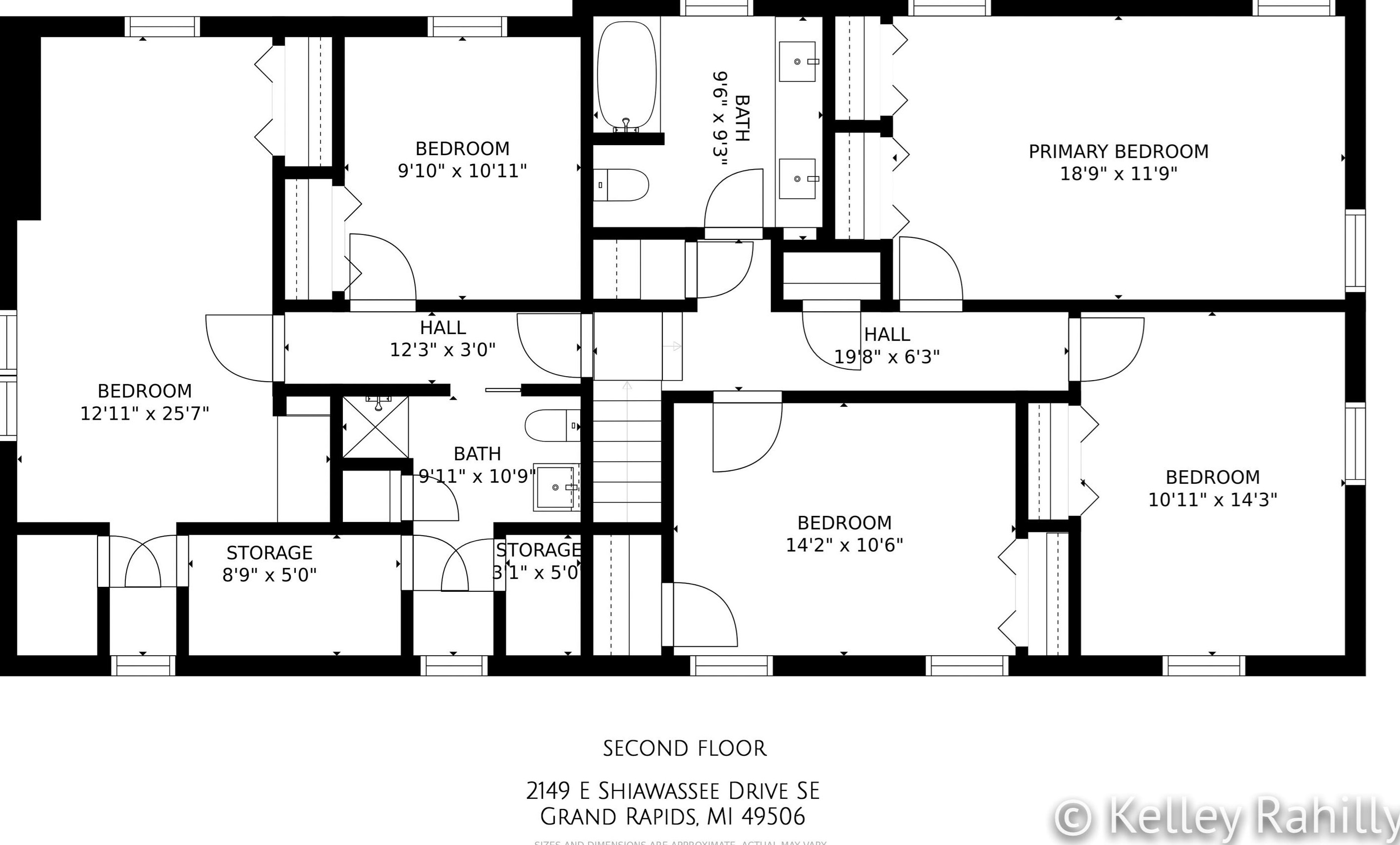 2149 Shiawassee Dr, Grand Rapids MI  49506-5338 exterior