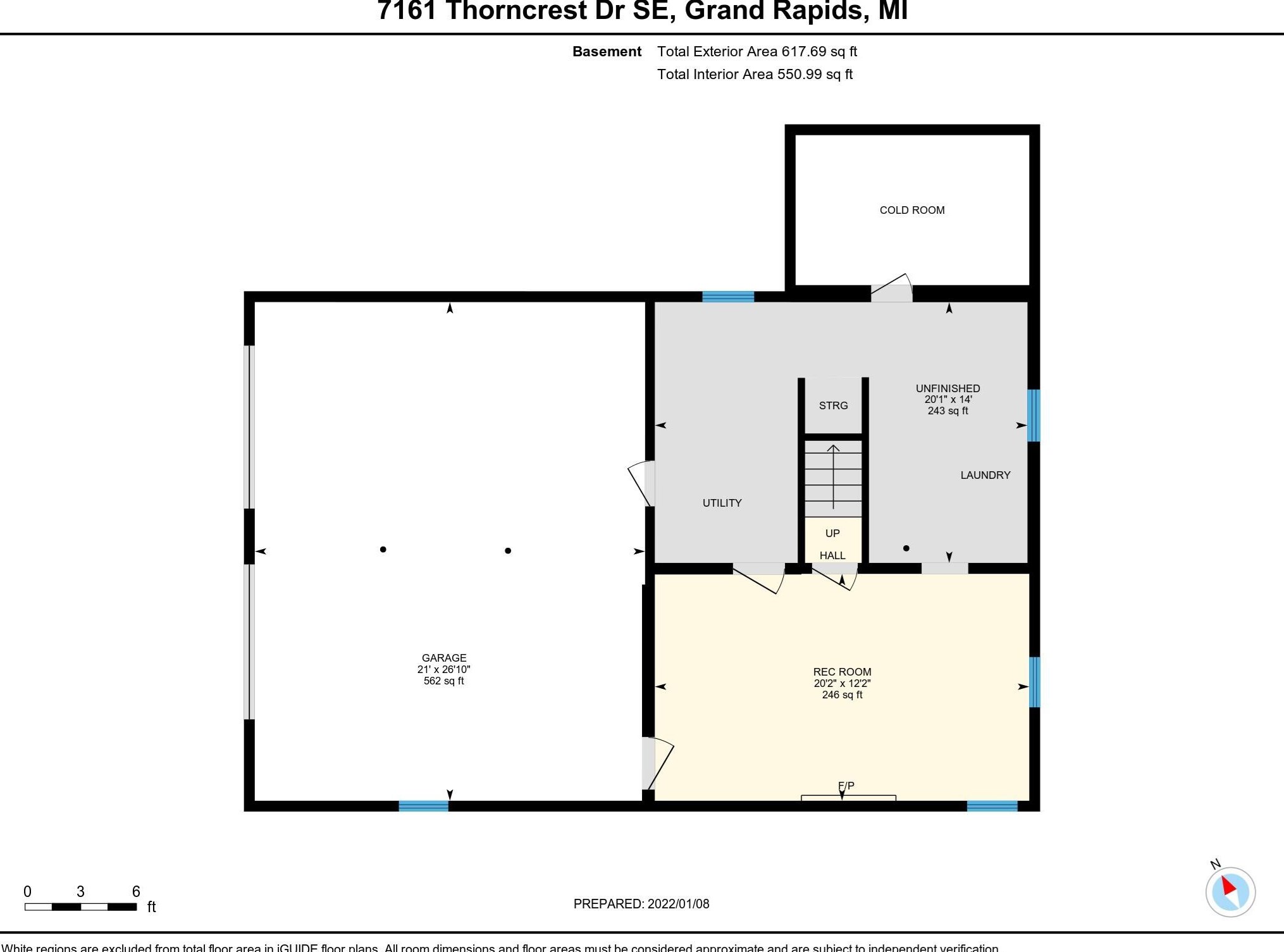 7161 Thorncrest Dr, Grand Rapids MI 49546-7358 exterior