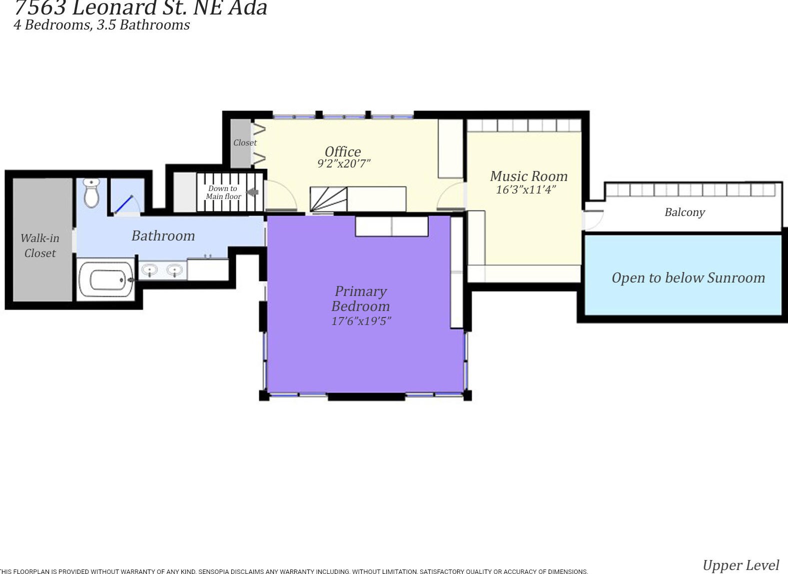 7563 Leonard St, Ada MI 49301-9527 exterior