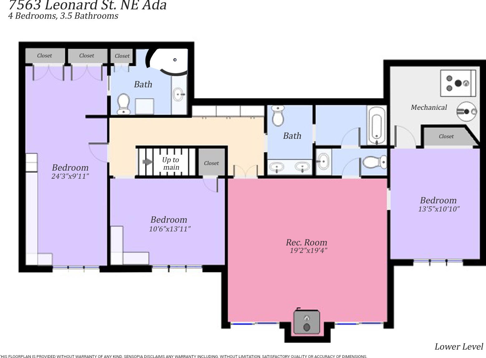 7563 Leonard St, Ada MI 49301-9527 exterior