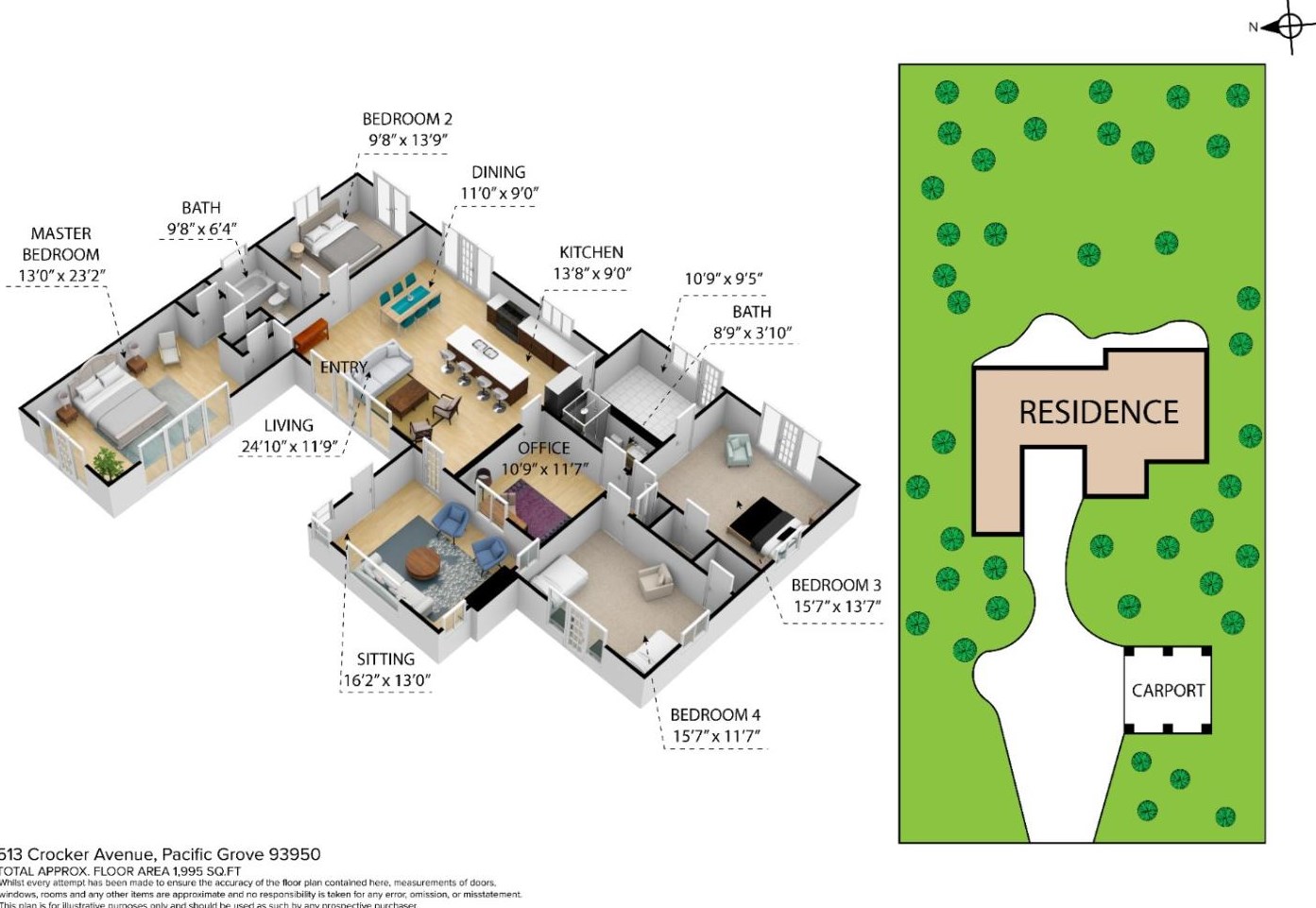513 Crocker Ave, Del Monte Park, CA 93950