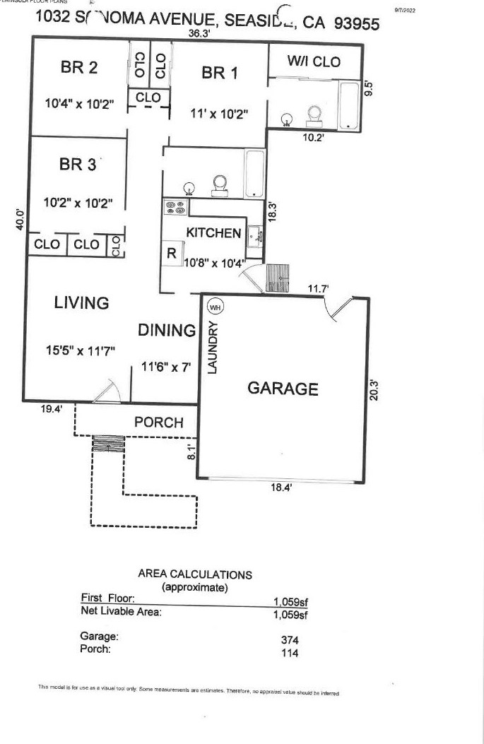 1032 Sonoma Ave, Seaside, CA 93955