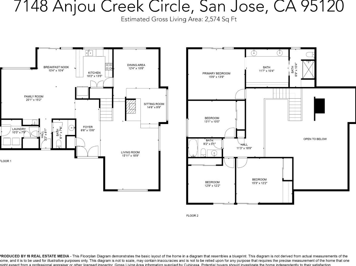 7148 Anjou Creek Cir, San Jose CA  95120-4108 exterior