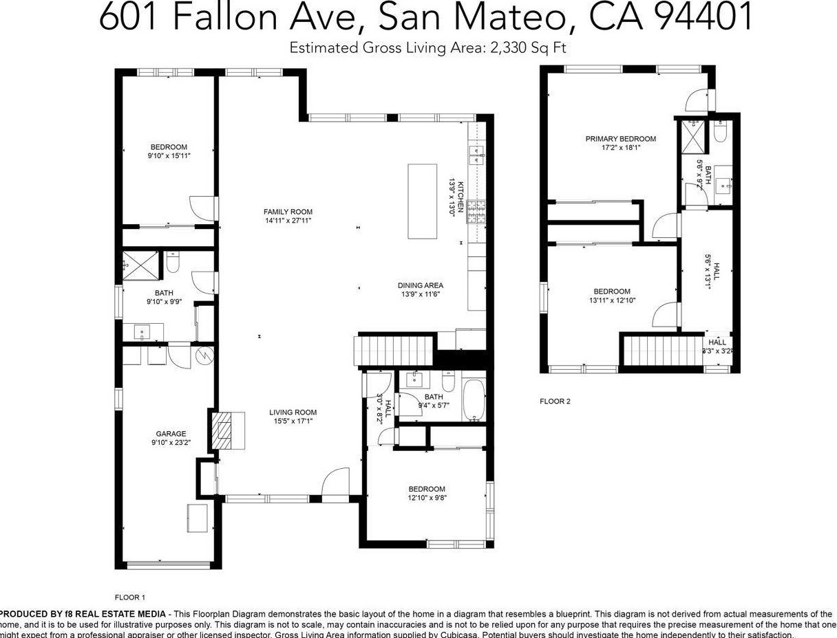 601 Fallon Ave, San Mateo CA  94401-3026 exterior