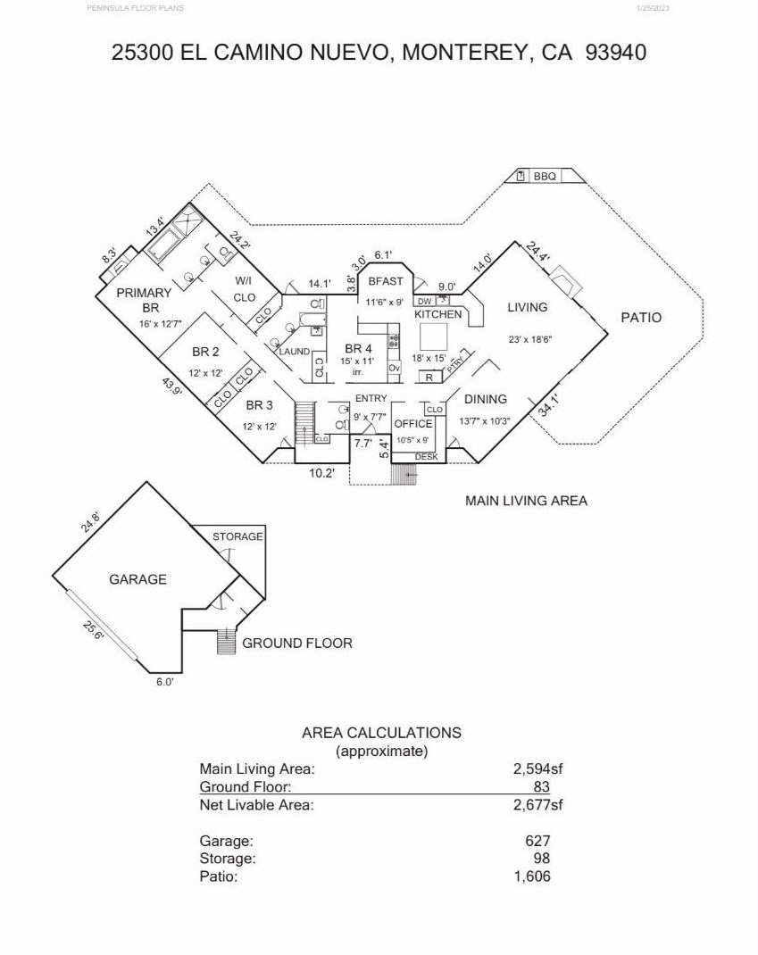 25300 El Camino Nuevo, Monterey CA  93940-6683 exterior