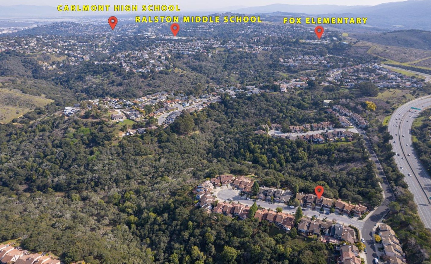 1661 Toyon Ct, San Mateo CA  94403-3957 exterior