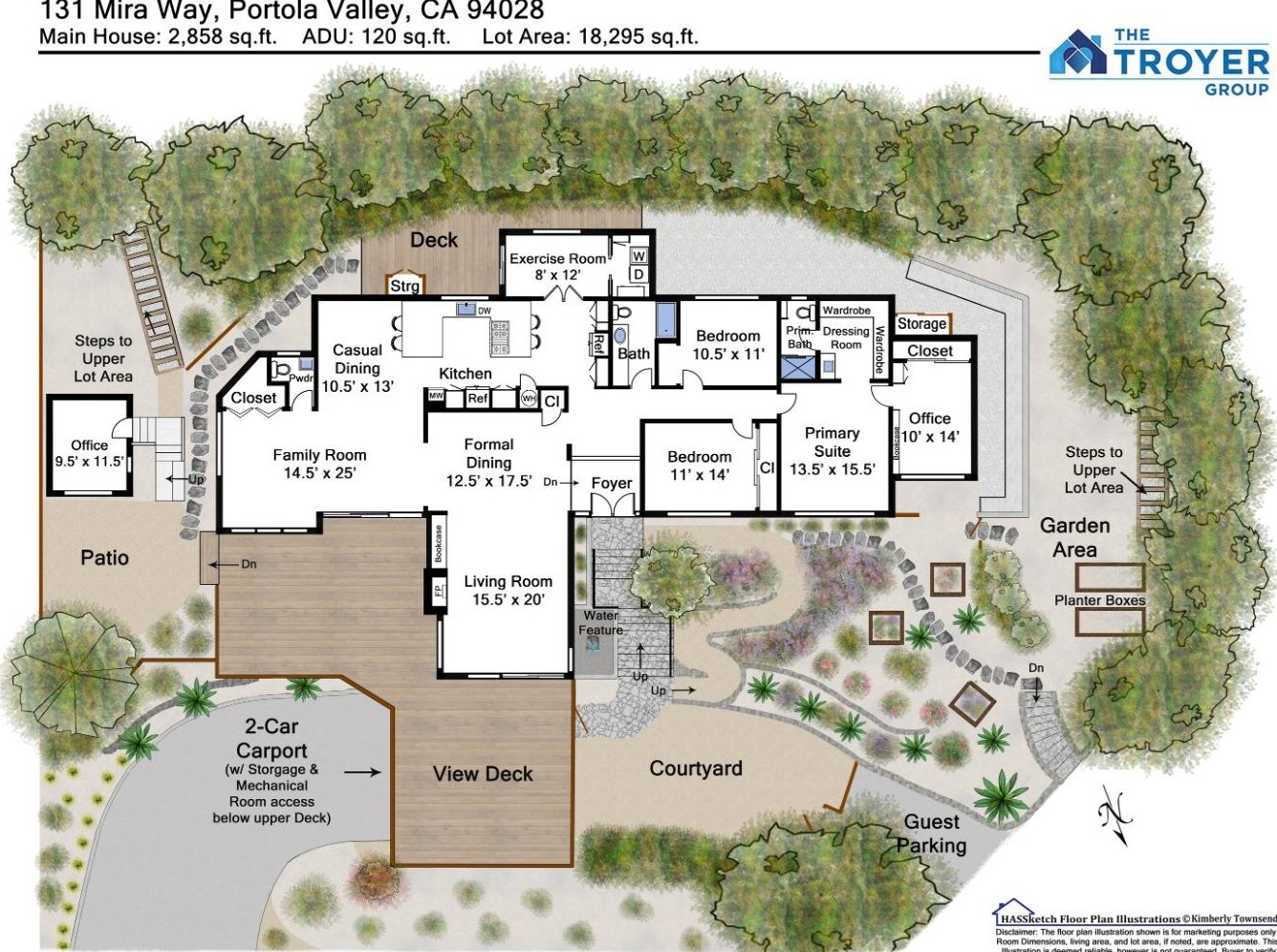 131 Mira Way, Menlo Park CA 94028-7433 exterior