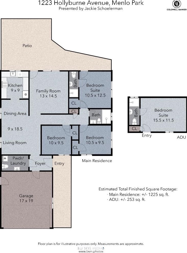 1223 Hollyburne Ave, Menlo Park, CA 94025-1307