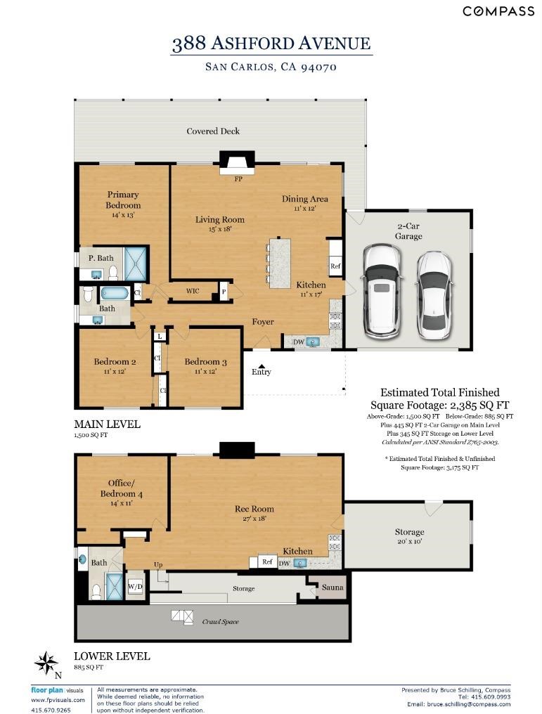 388 Ashford Ave, San Carlos, CA 94070