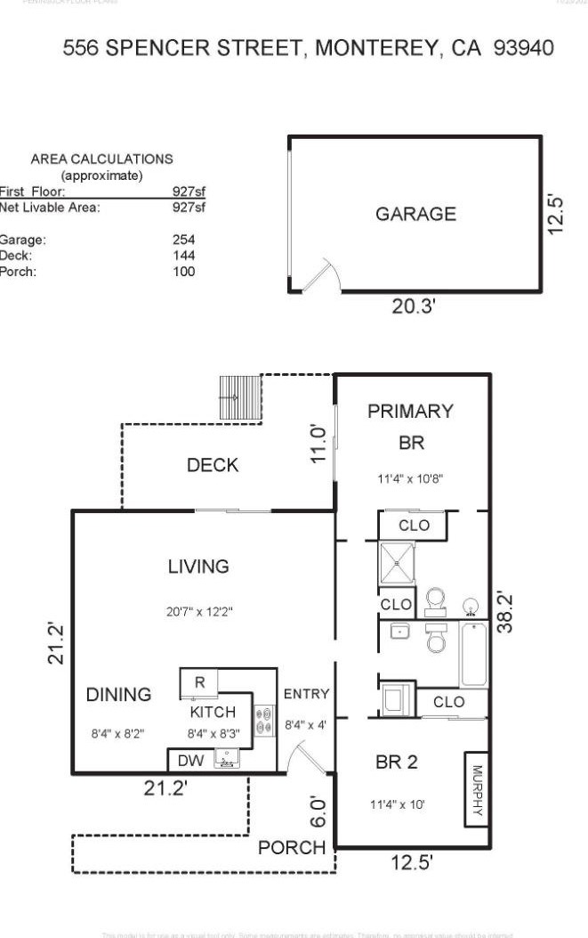 556 Spencer St, Monterey CA  93940-1336 exterior
