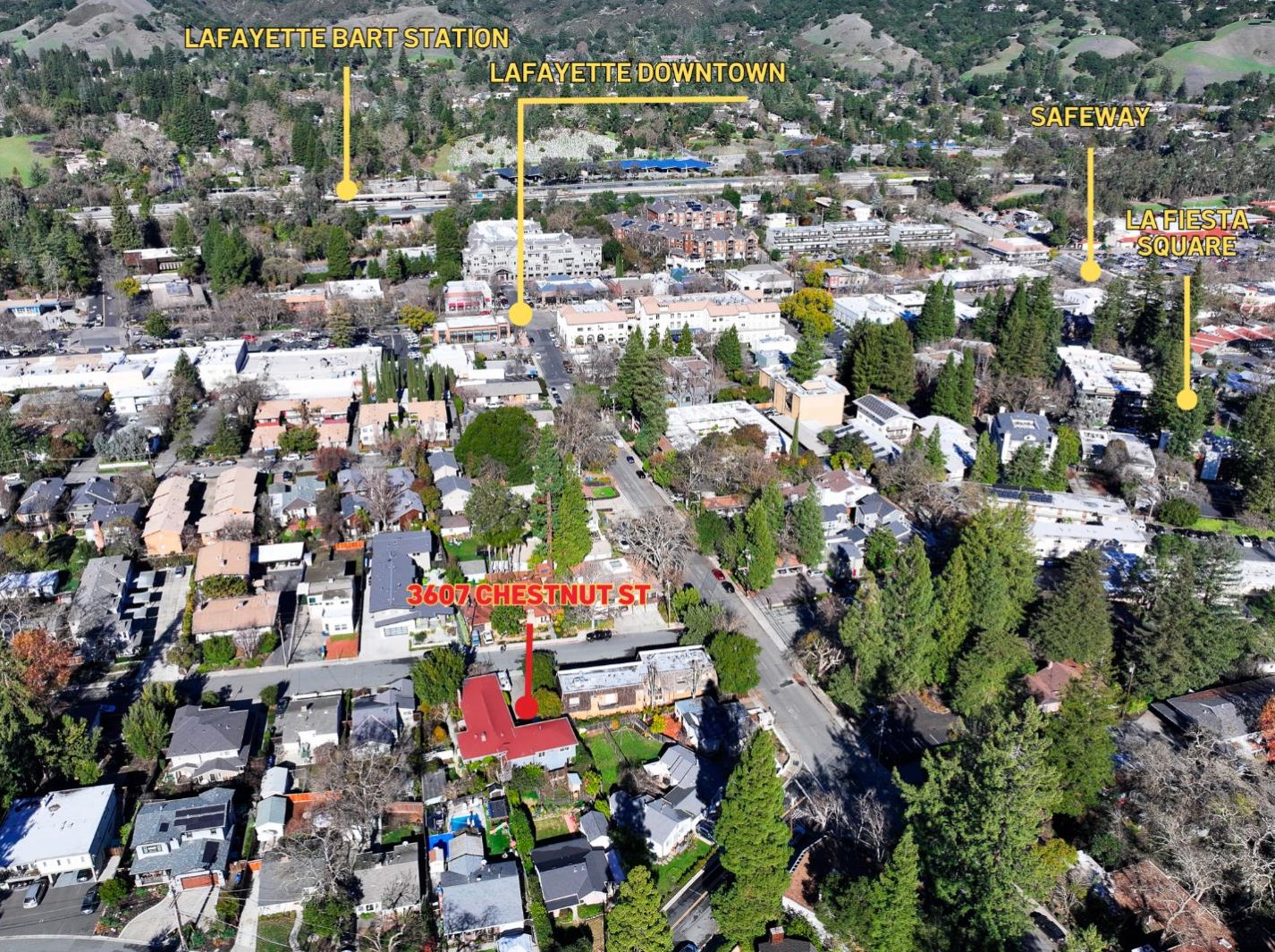 3607 Chestnut St, Lafayette, CA 94549-4204