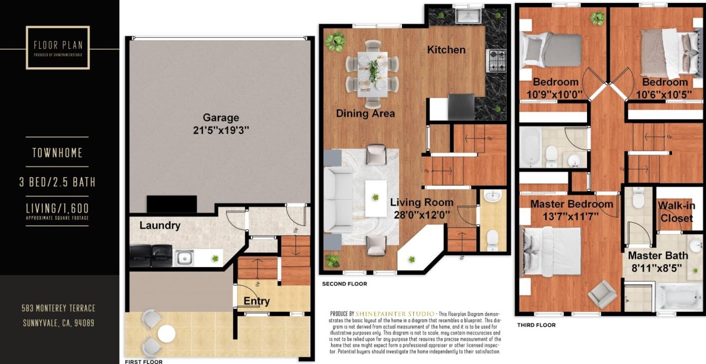 583 Monterey Ter, Sunnyvale CA  94089-1596 exterior