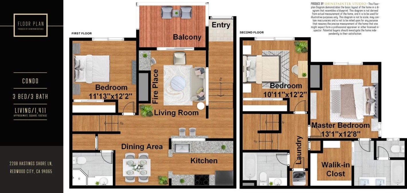 2208 Hastings Shore Ln, Redwood City CA  94065-2106 exterior