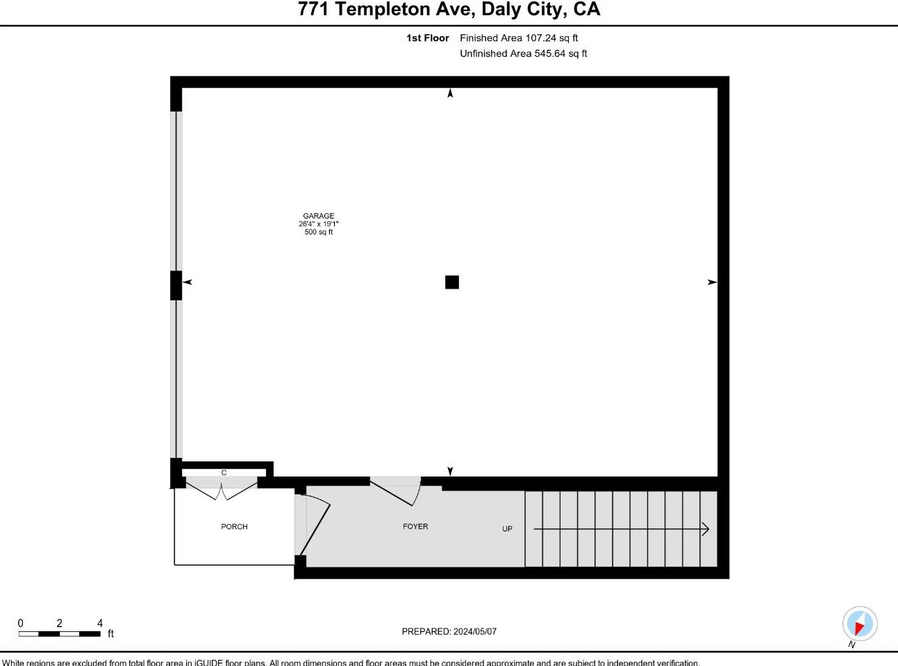 771 Templeton Ave, Daly City CA  94014-1260 exterior