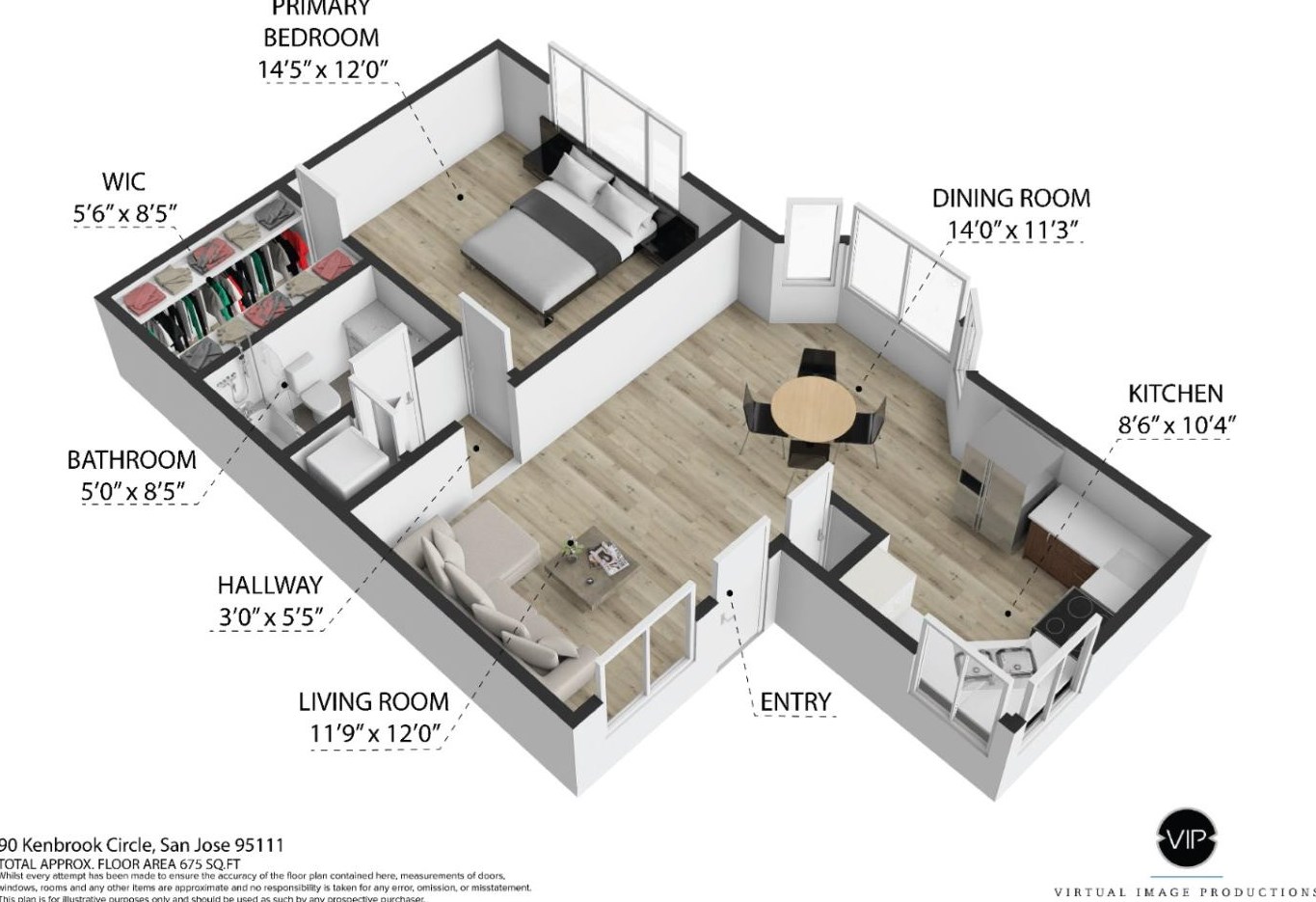 90 Kenbrook Cir, San Jose CA  95111-3270 exterior