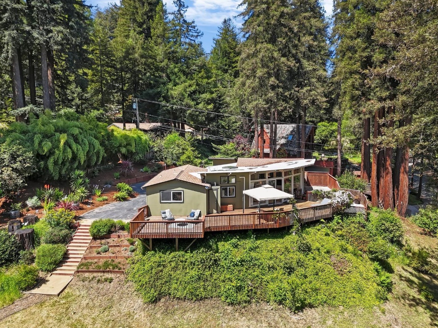 1767 Altamont Dr, Felton CA  95018-9510 exterior