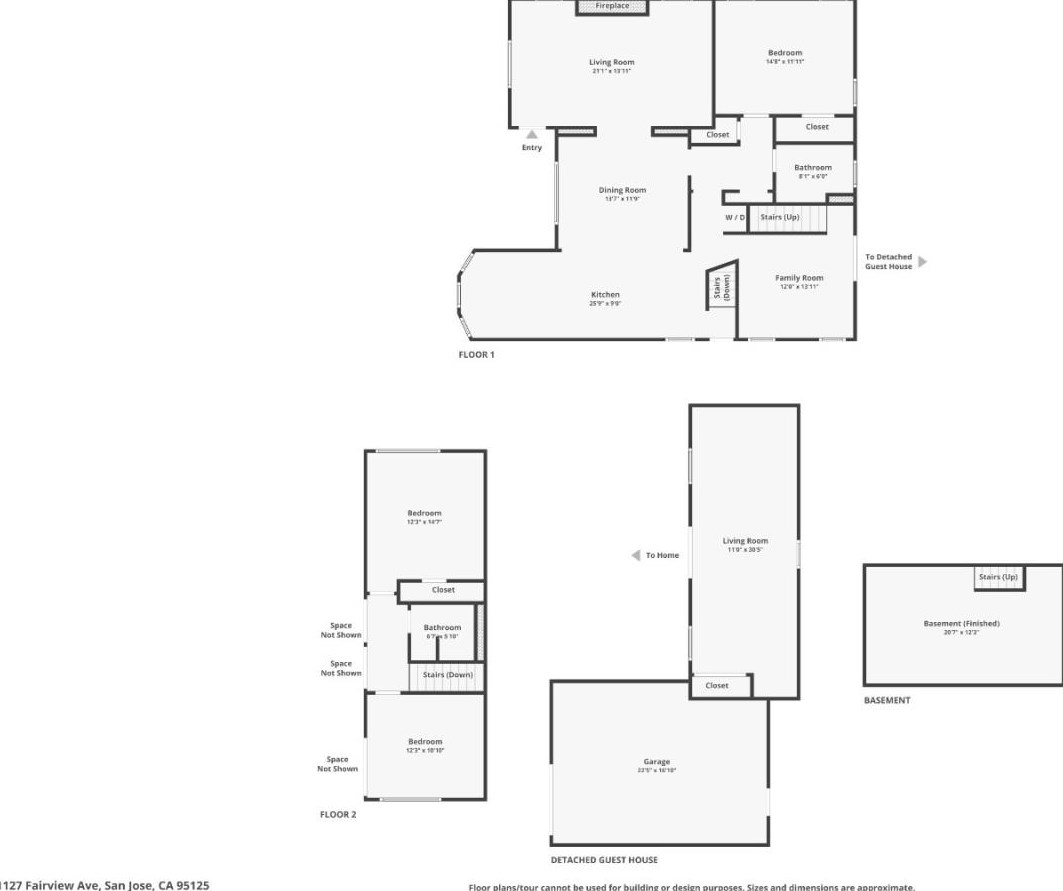 1127 Fairview Ave, San Jose CA  95125-3413 exterior