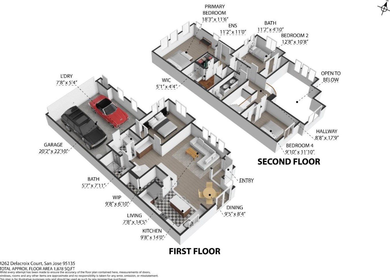 4262 Delacroix Ct, San Jose, CA 95135