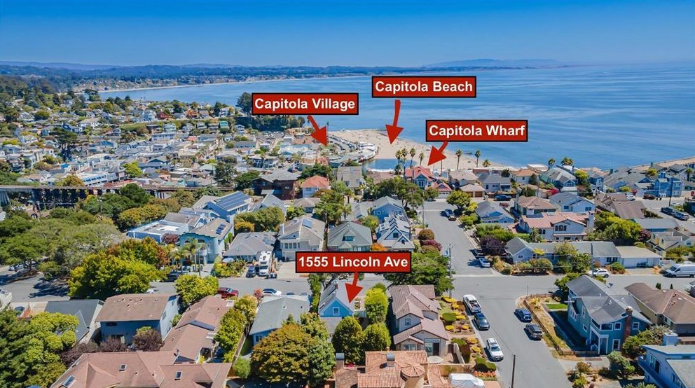 1555 Lincoln Ave, Capitola CA  95010-3852 exterior