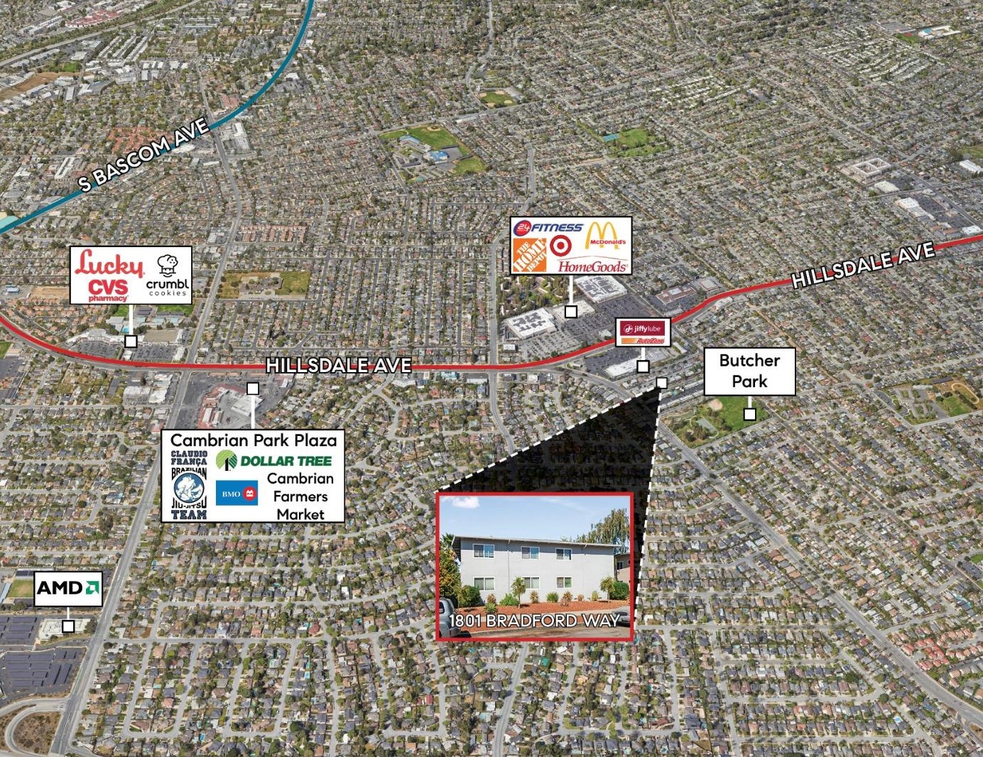 1801 Bradford Way, San Jose, CA 95124