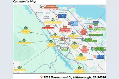 1215 Tournament Dr, Hillsborough, CA 94010 - Photo 4