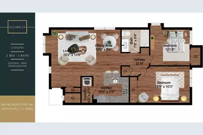 984 Belmont Ter 10, Sunnyvale, CA 94086 - Photo 2