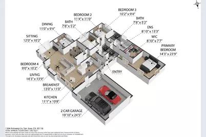 1304 Antwerp Ln, San Jose, CA 95118 - Photo 4