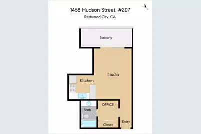 1458 Hudson St 207, Redwood City, CA 94061 - Photo 30