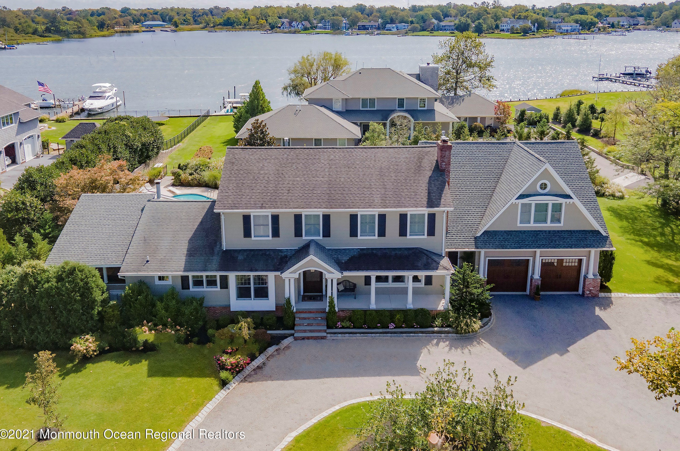 80 Gooseneck Point Rd, Oceanport NJ  07757-1404 exterior