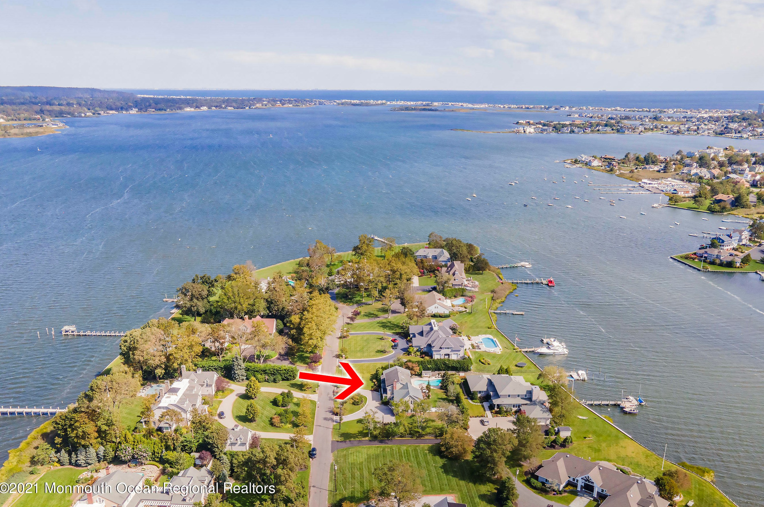 80 Gooseneck Point Rd, Oceanport NJ  07757-1404 exterior