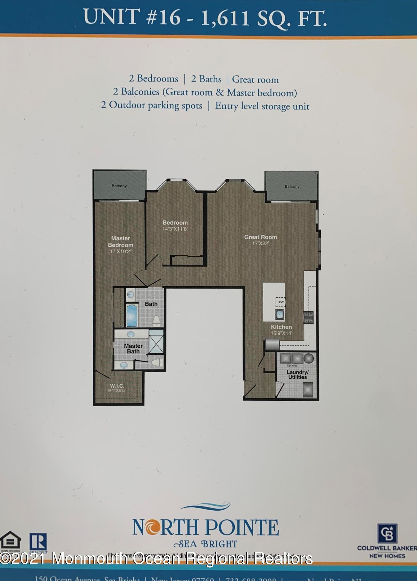 150 Ocean Ave ##16, Locust, NJ 07760