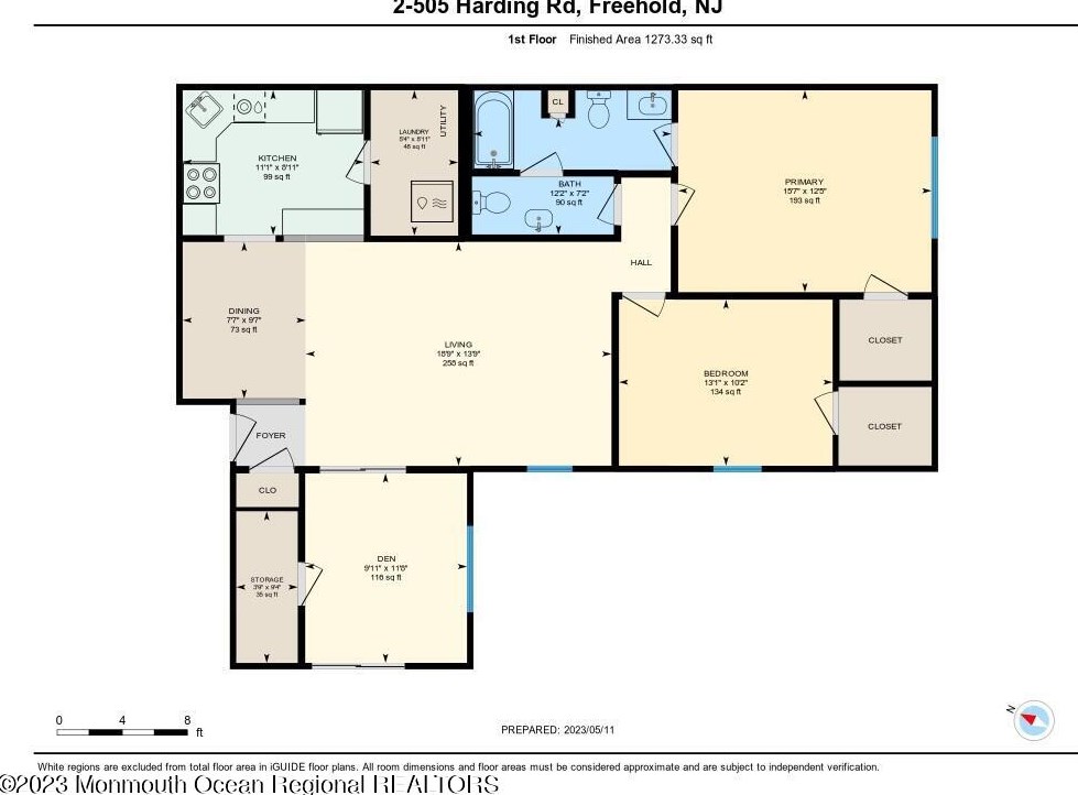 505 Harding Rd, East Freehold NJ 07728-1444 exterior