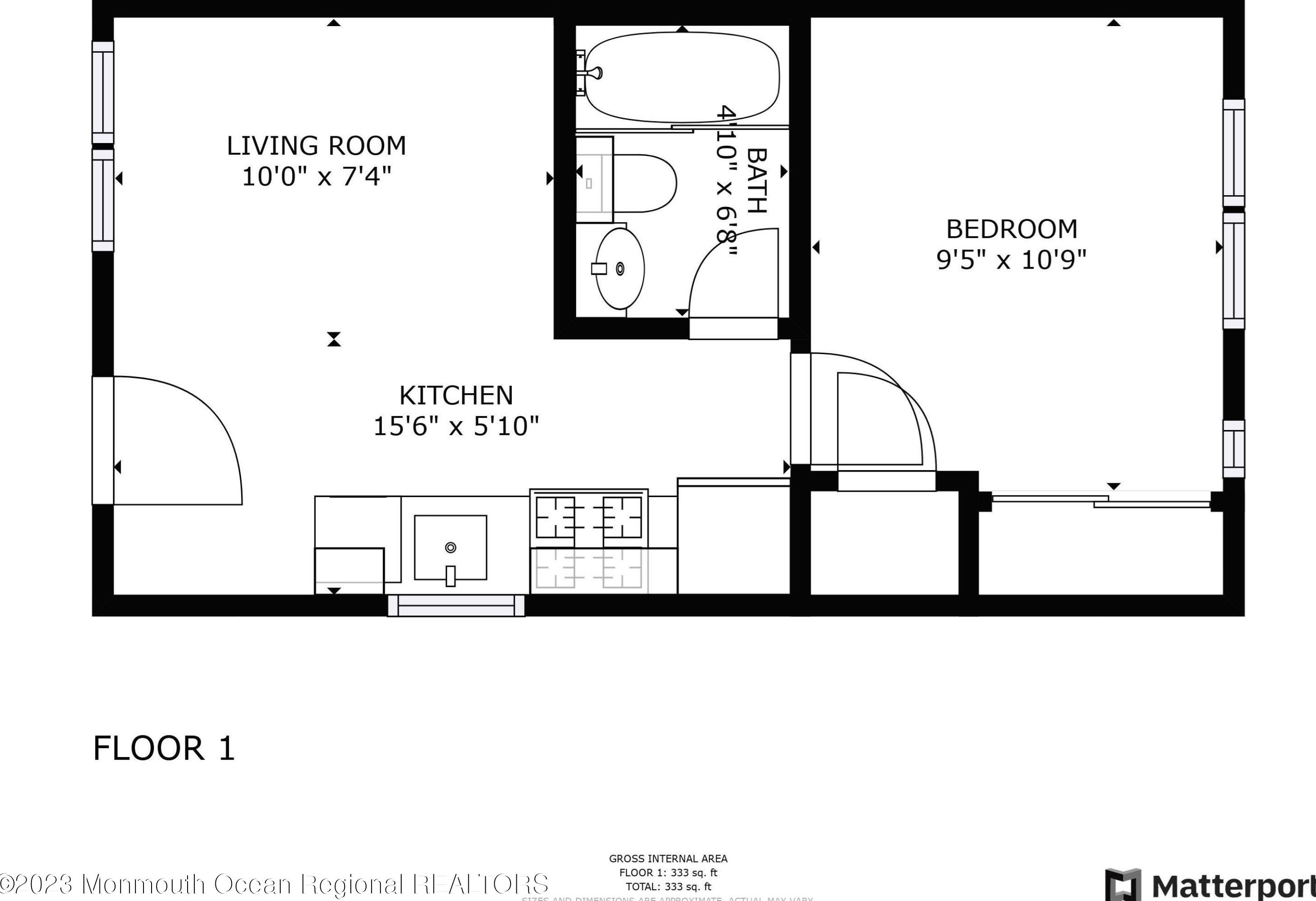 2204 Grand Central Ave #1, Lavallette, NJ 08735
