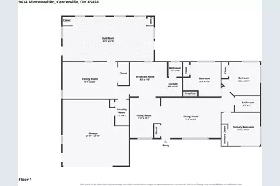 9634 Mintwood Road, Clearcreek Twp, OH 45458 - Photo 4