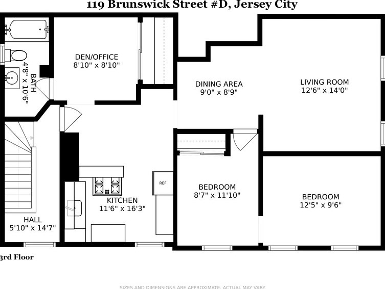 119 Brunswick St, Jersey City NJ 07302-2309 exterior