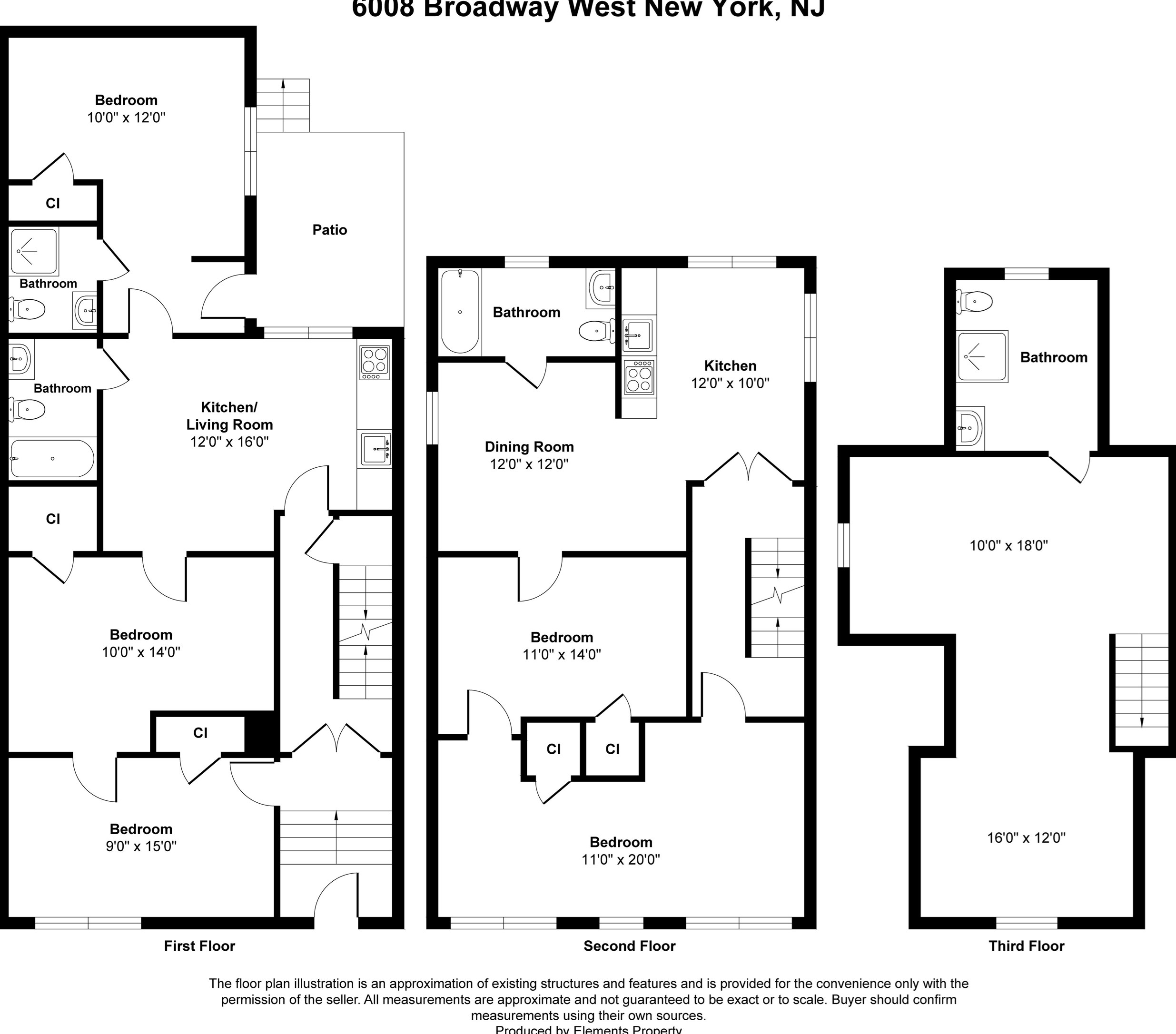 6008 Broadway, West New York NJ  07093-2808 exterior